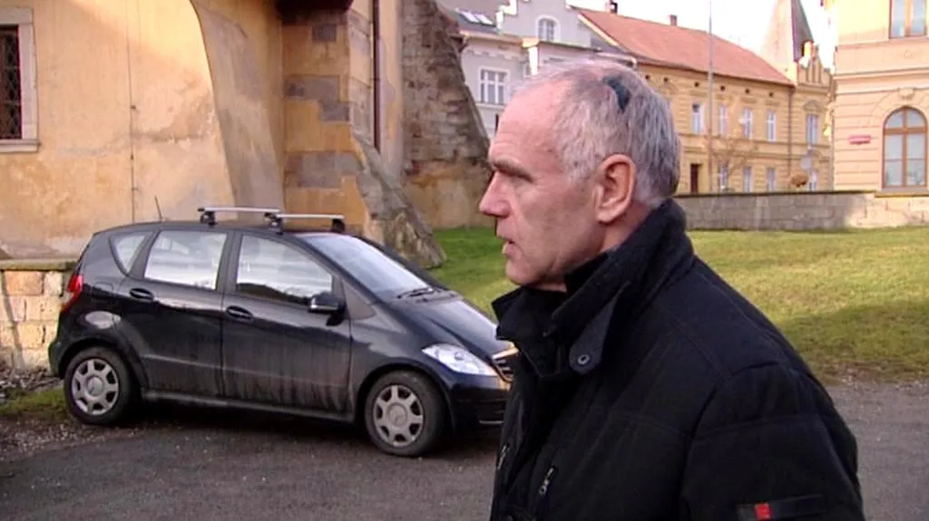 Napadený místostarosta Jan Bém (ODS)