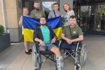 Desetitisíce Ukrajinců na frontě přišly o končetiny. Protézy chybí, pomáhají sbírky