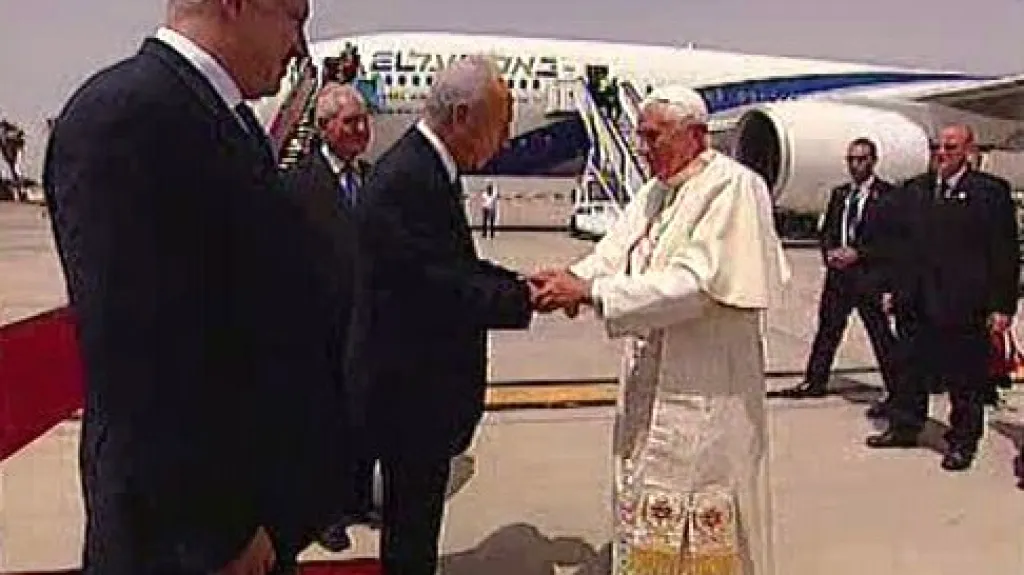 Benedikt XVI. ukončil návštěvu Izraele
