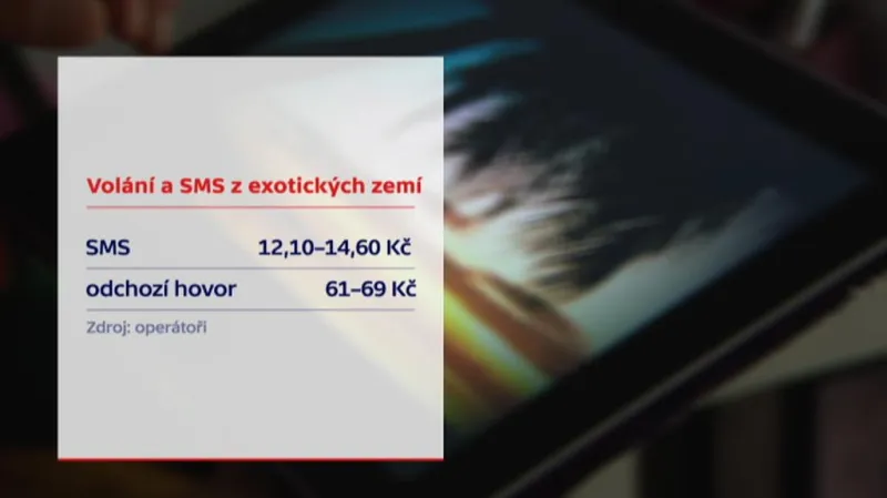 Volání a SMS z exotických zemí