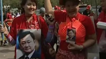 Thajské demonstrantky
