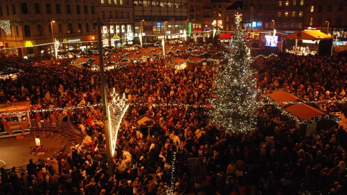 Vánoční trhy na náměstí Svobody