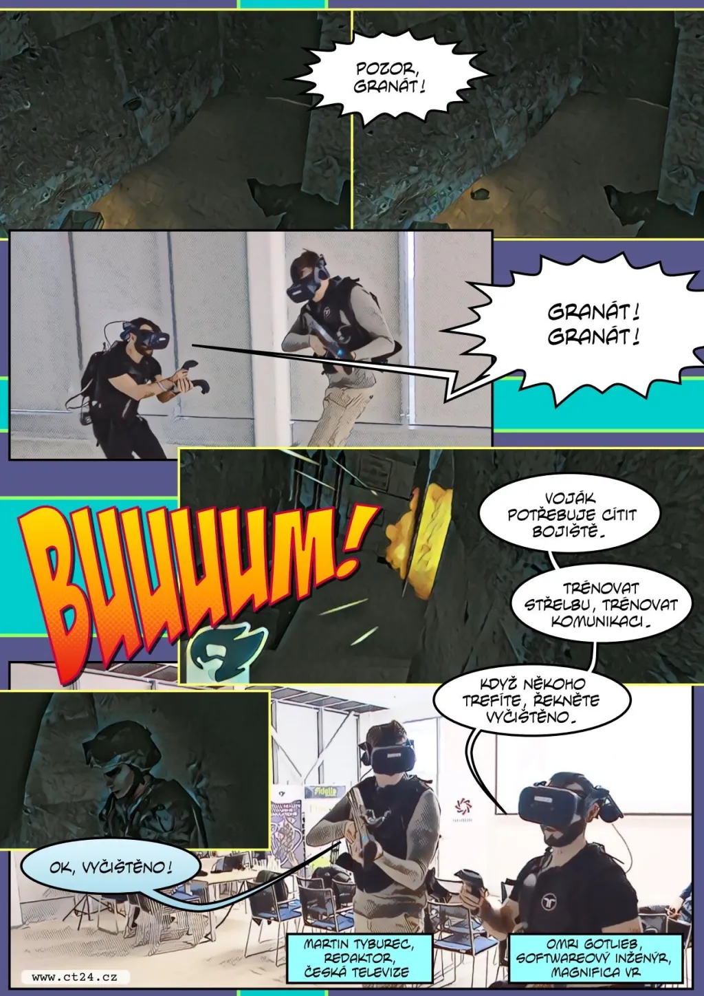 Virtuální realita na výcvik speciálních jednotek