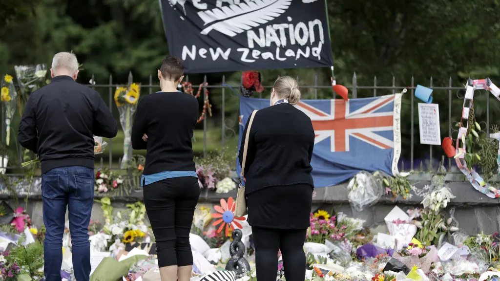 Pieta za oběti útoku na mešity v Christchurch