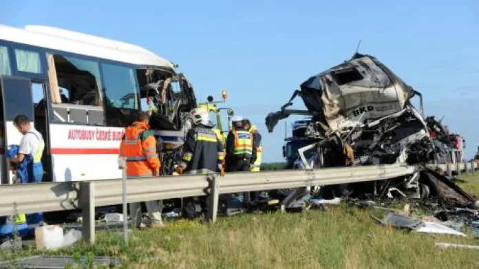 Nehoda českého autobusu v Maďarsku