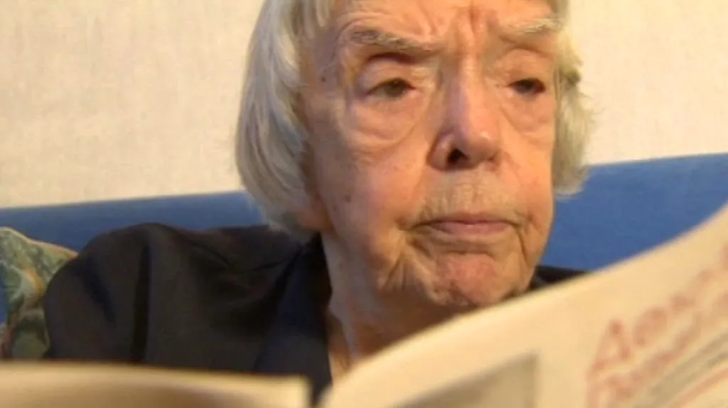 Ruská disidentka Ljudmila Alexejevová