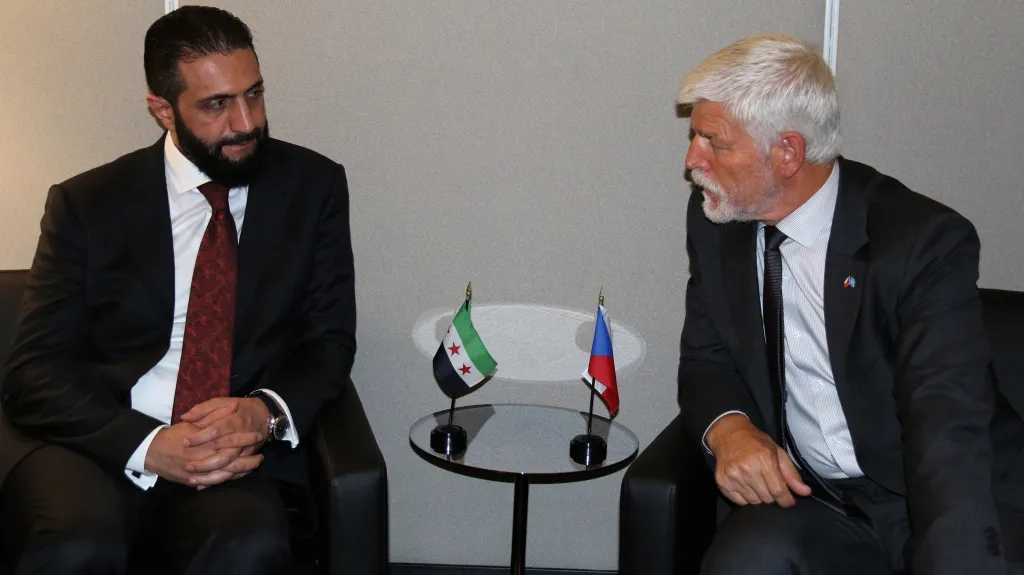 Ahmad Šará a Petr Pavel