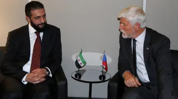 Ahmad Šará a Petr Pavel