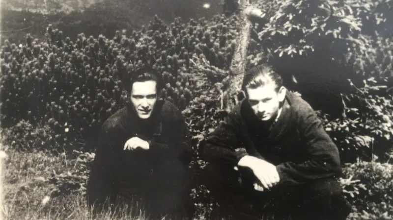 S kamarádem v Zámrsku