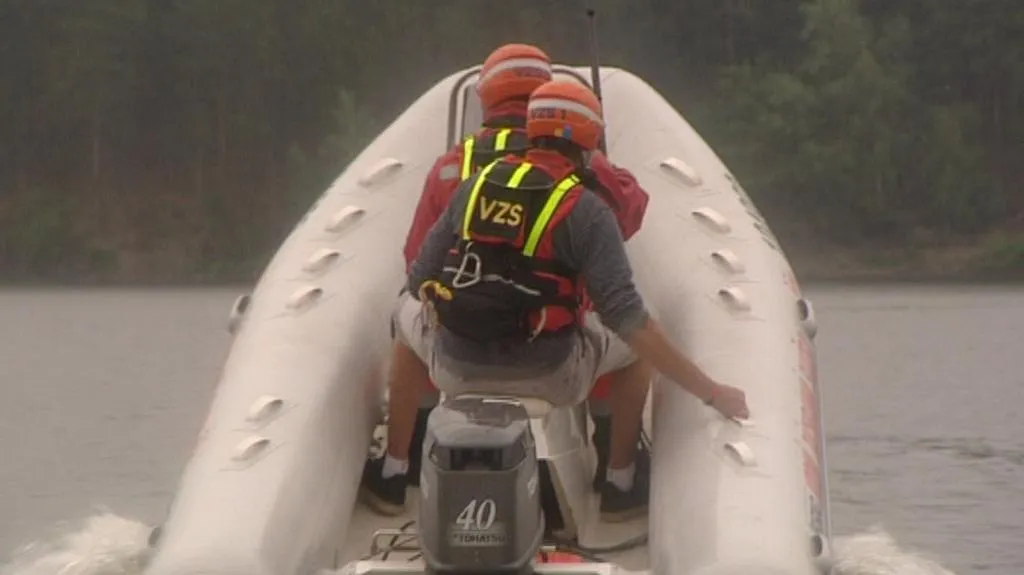 Vodní záchranáři v akci