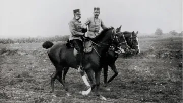 František Josef I. a František Ferdinand d´Este