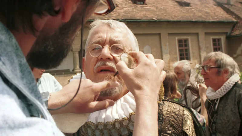 Vlastimil Brodský na natáčení pokračování Arabely