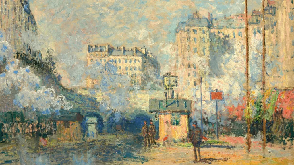 Claude Monet / Nádraží Saint-Lazare