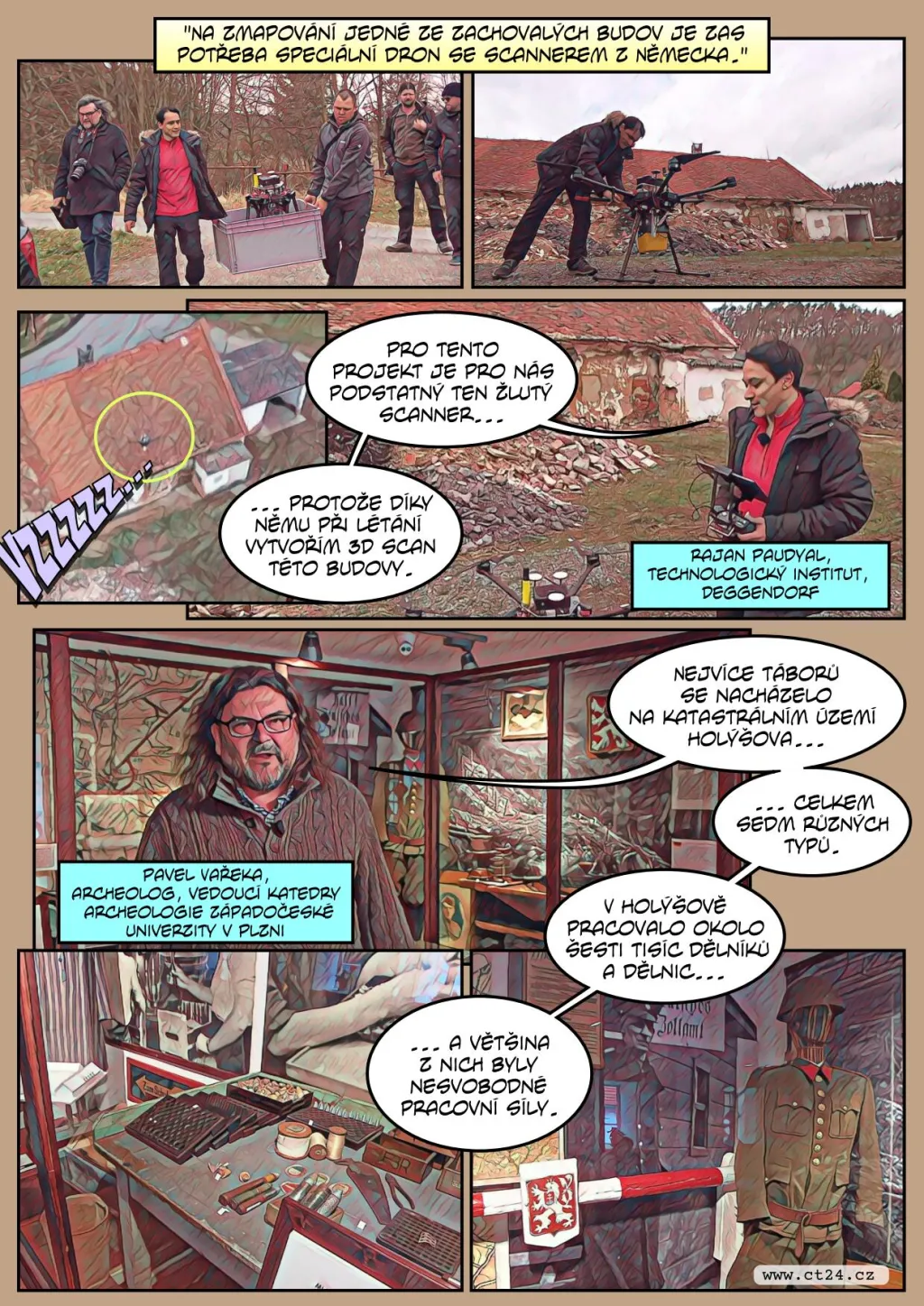 Moderní technologie pomáhají archeologům zkoumat zločiny nacismu