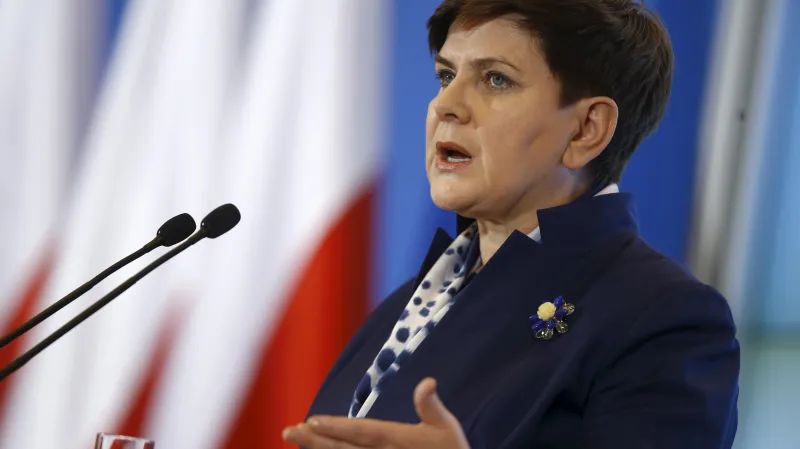 Polská premiérka Beata Szydlová