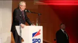 Projev Miloše Zemana na sjezdu SPOZ