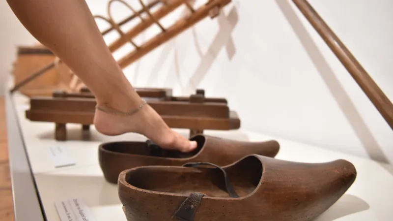 Dřeváky na šlapání zelí