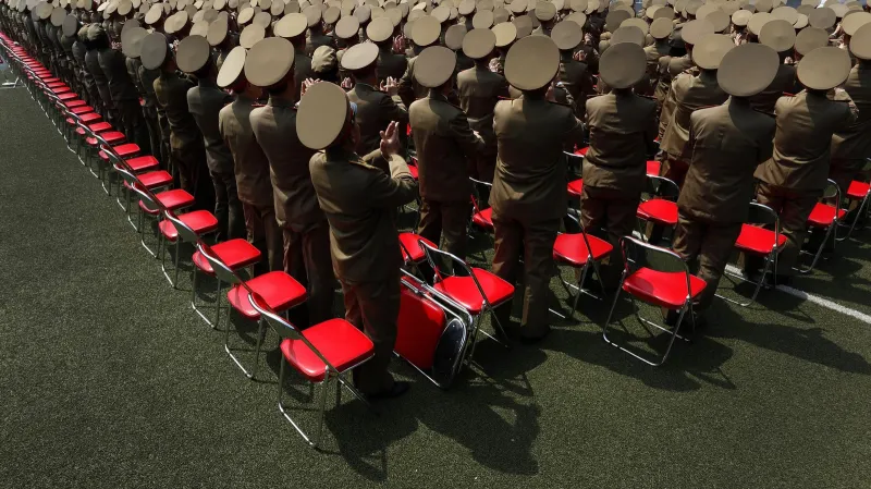 Oslavy narozenin Kim Ir-sena