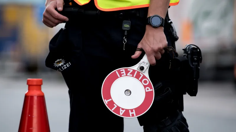 Německá policejní kontrola
