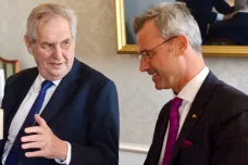 Rakouský ministr dopravy Hofer slíbil Zemanovi, že se bude zabývat projektem Dunaj-Odra-Labe