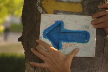 České turistické značení už provádí i návštěvníky Krymu