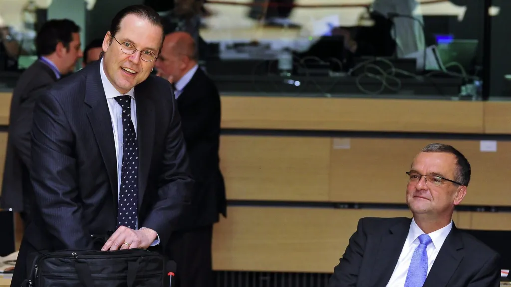 Anders Borg a Miroslav Kalousek