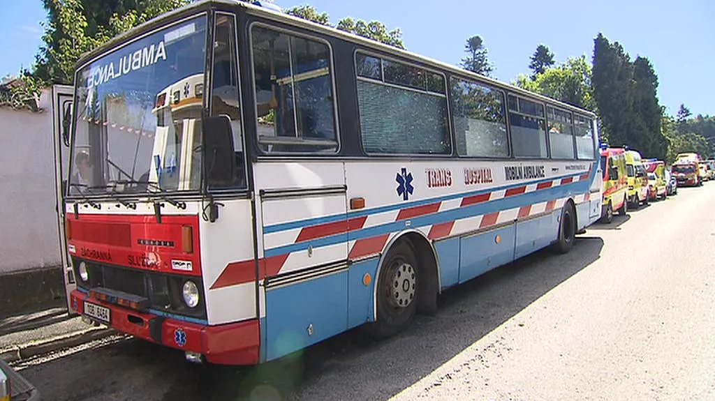 Autobus pro terénní výjezd metadonového centra