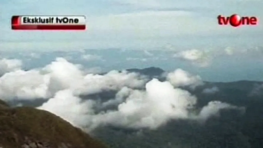 Indonéská sopka Sinabung