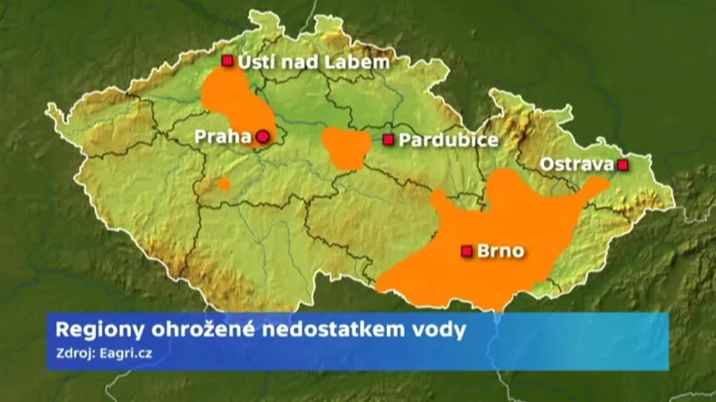 Regiony ohrožené nedostatkem vody
