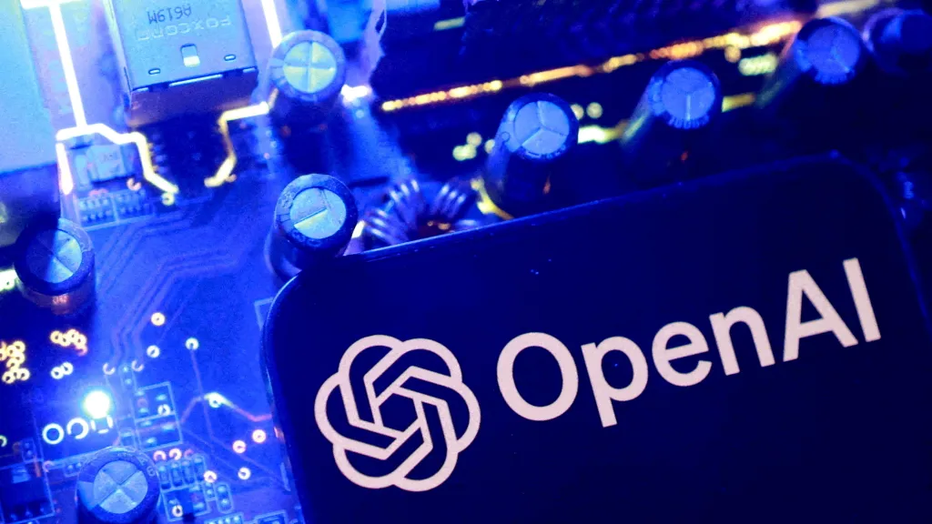 Logo společnosti OpenAI, ilustrační snímek