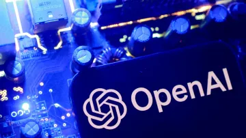 Logo společnosti OpenAI, ilustrační snímek