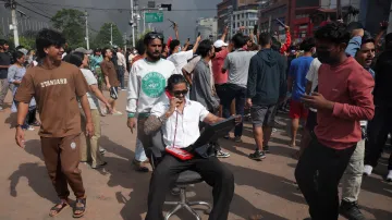 Protivládní protesty v Nepálu