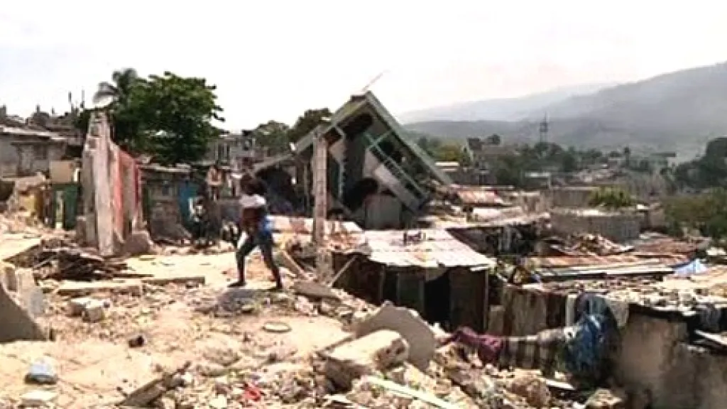 Port-au-Prince v troskách