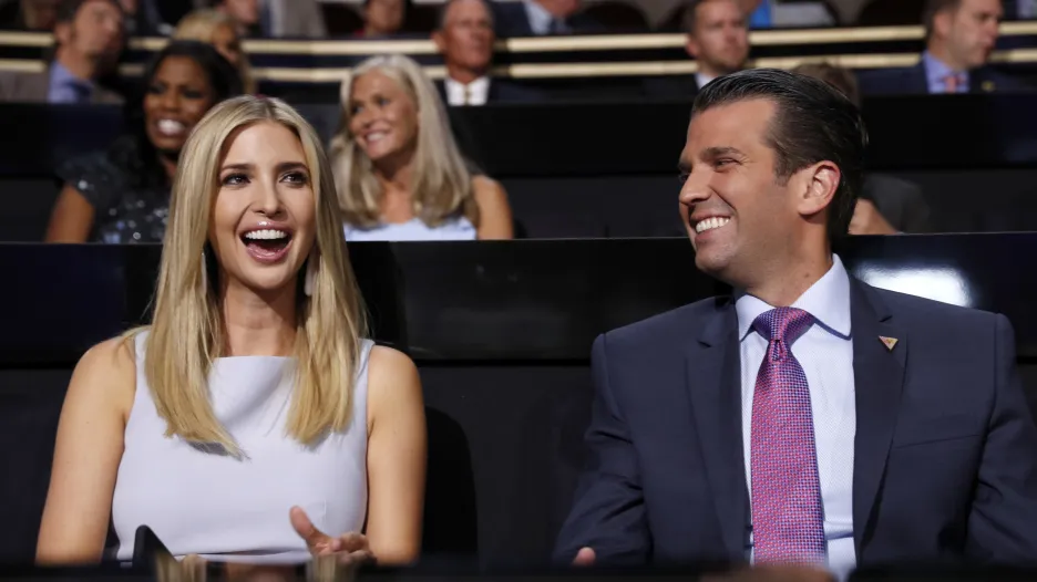 Ivanka Trump a Donald Trump Jr.
