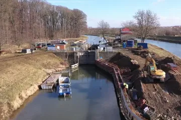 Povodí Moravy modernizuje rejdy na Baťově kanále. Stihnout to musí do května, kdy začne sezona