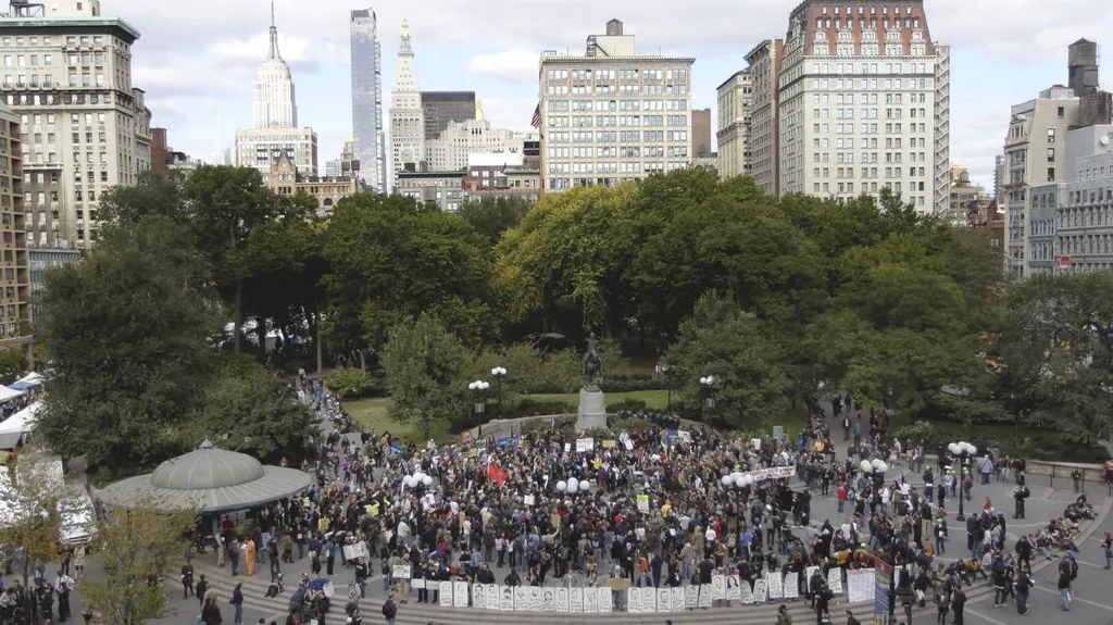 Demonstrace v New Yorku