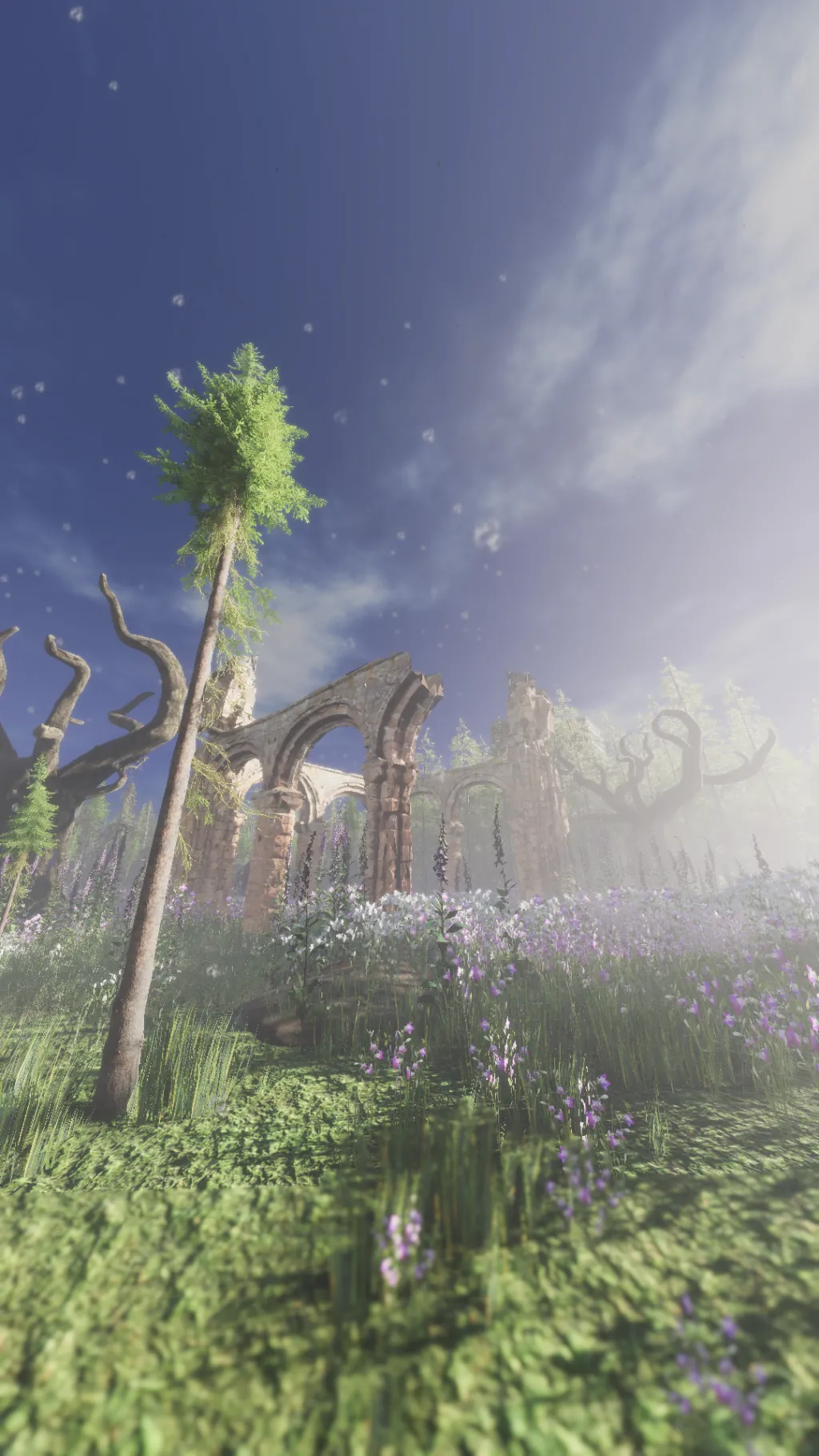 Environmentální žal a odpovědnost za budoucí svět jsou hlavními tématy francouzsko-nizozemského dua Eloïse Bonneviotová a Anne de Boerová, které v Tracing a Seeping Terrain umožňují hráčům prozkoumávat environmentální změny a vztahy mezi druhy