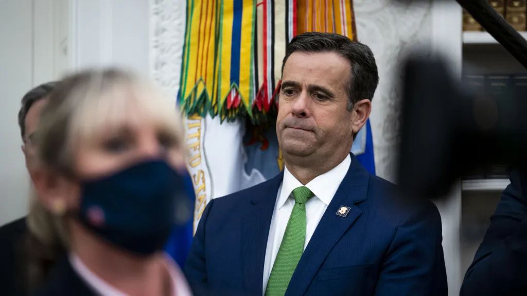 Ředitel amerických tajných služeb (DNI) John Ratcliffe