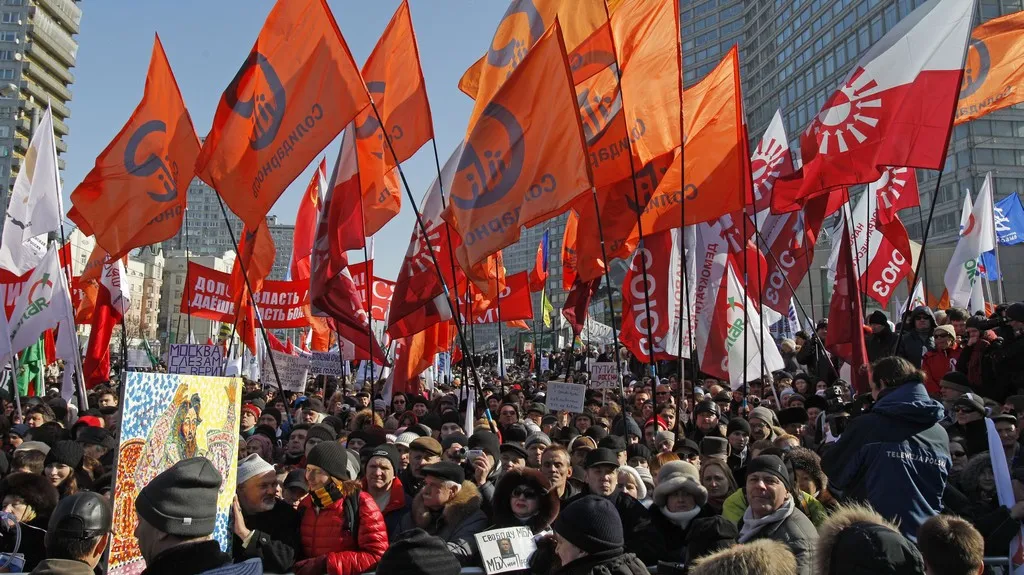Demonstrace v Moskvě
