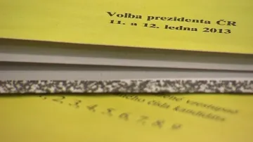 Na volební lístky padne až 250 tun papíru