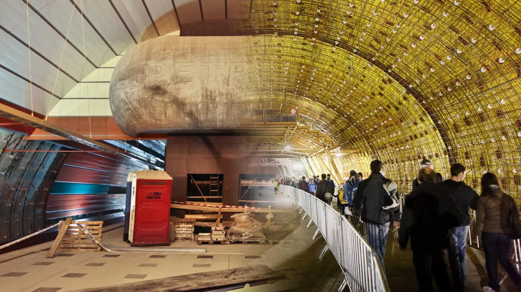 Metro A a Tunel Blanka