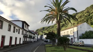 Městečko Lajes do Pico na jihu ostrova