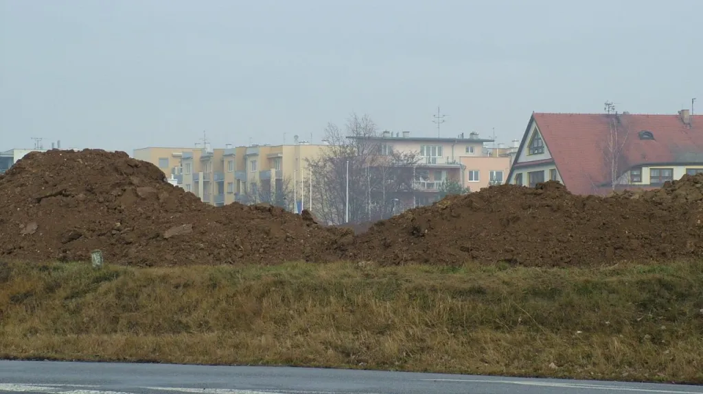 Přípravné práce pro stavbu obchvatu Znojma