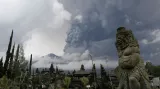 Erupce sopky na Bali