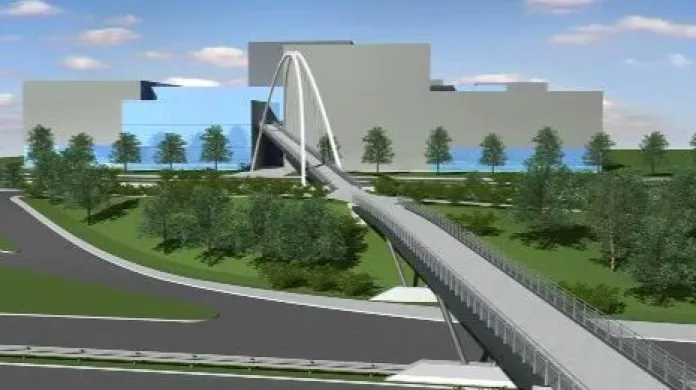Budoucí most pro pěší