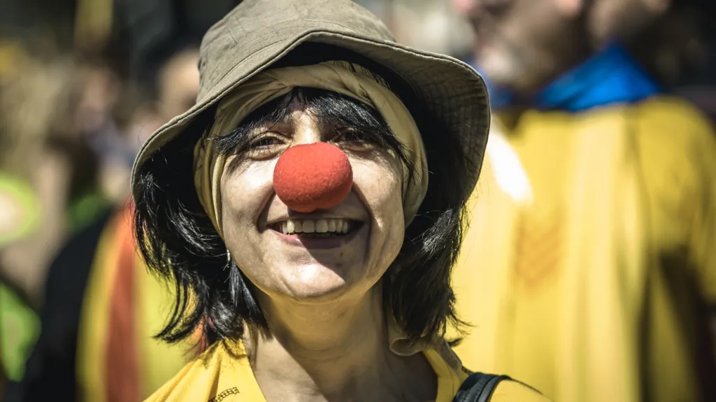 Protest za propuštění separatistických katalánských politiků