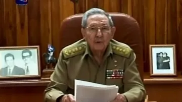 Raúl Castro v televizním projevu ke vztahům s USA