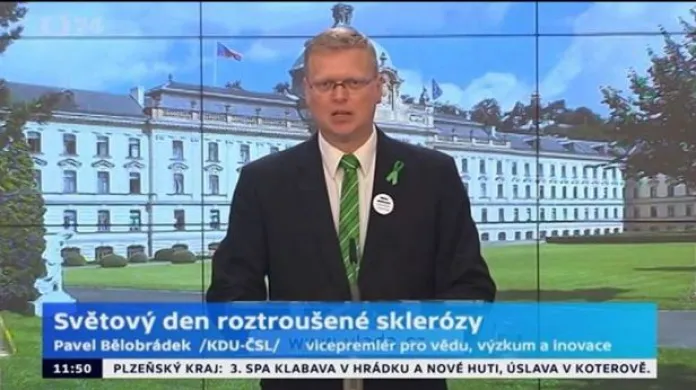 Brífink předsedy KDU-ČSL ke Světovému dni roztroušené sklerózy
