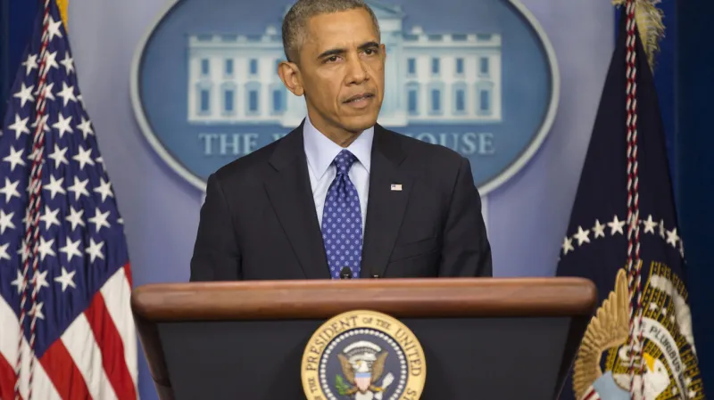 Brífink Baracka Obamy k situaci v Iráku