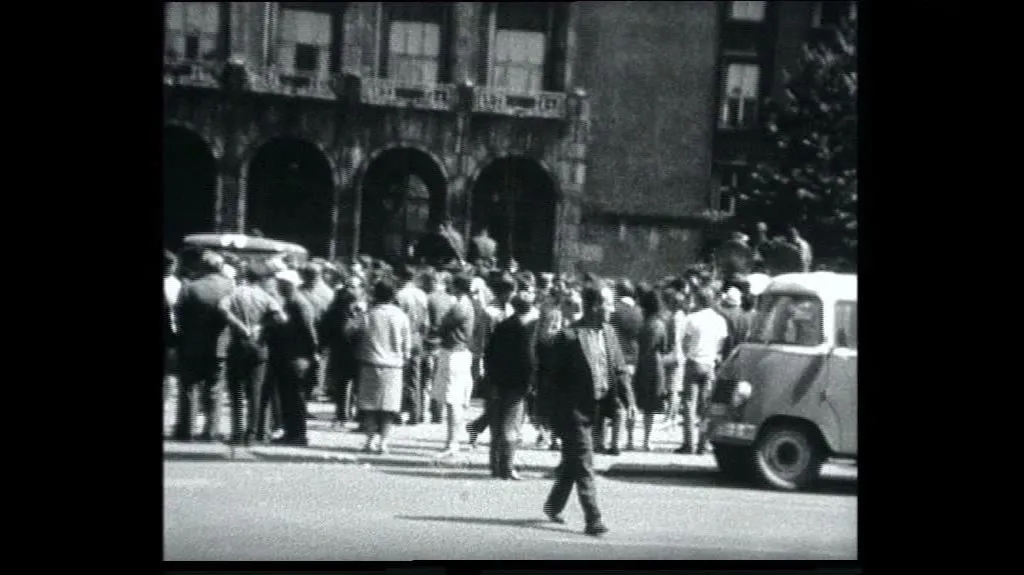 Srpen 1968 v Ostravě